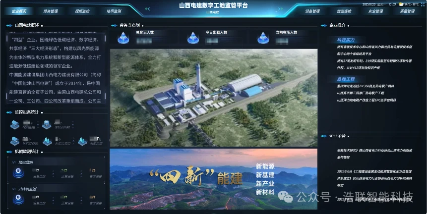 中国能建山西电建项目应用图