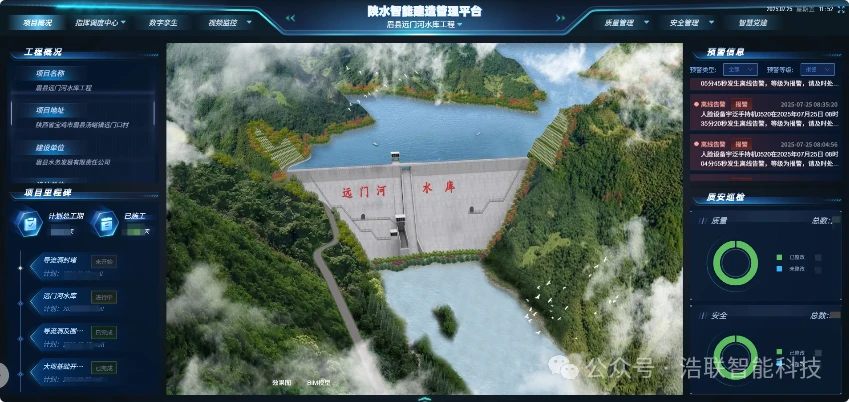 远门河水库项目应用图