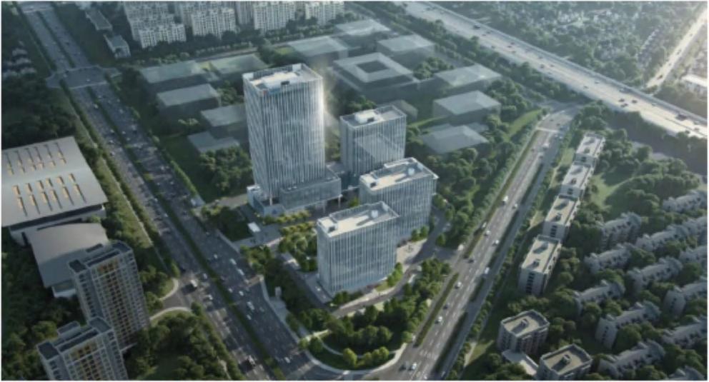 中国电建华东科创中心项目效果图