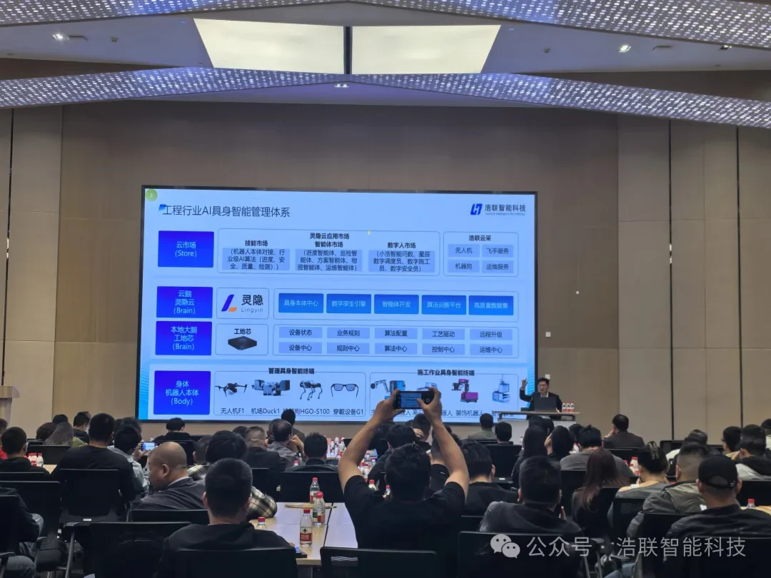 浩联受邀出席“数智驱动 绿色施工—2026临平区在建项目‘AI+人工智能+扬尘治理’综合培训会”新闻配图