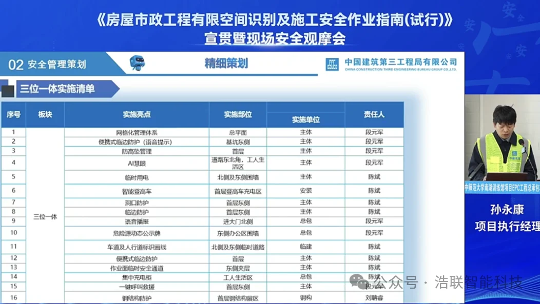 浩联助力《房屋市政工程有限空间识别及施工安全作业指南（试行）》宣贯暨安全观摩会圆满举办新闻配图